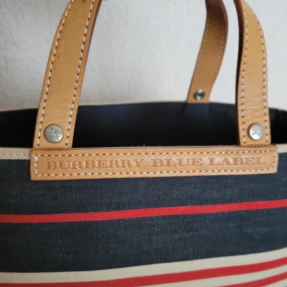 Burberry Blue Label Tote Handbag 💢Reduced💢 - Picture 4 of 8